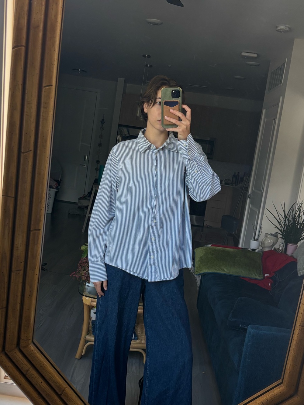 Banana Republic Stripped Button Down Shirt